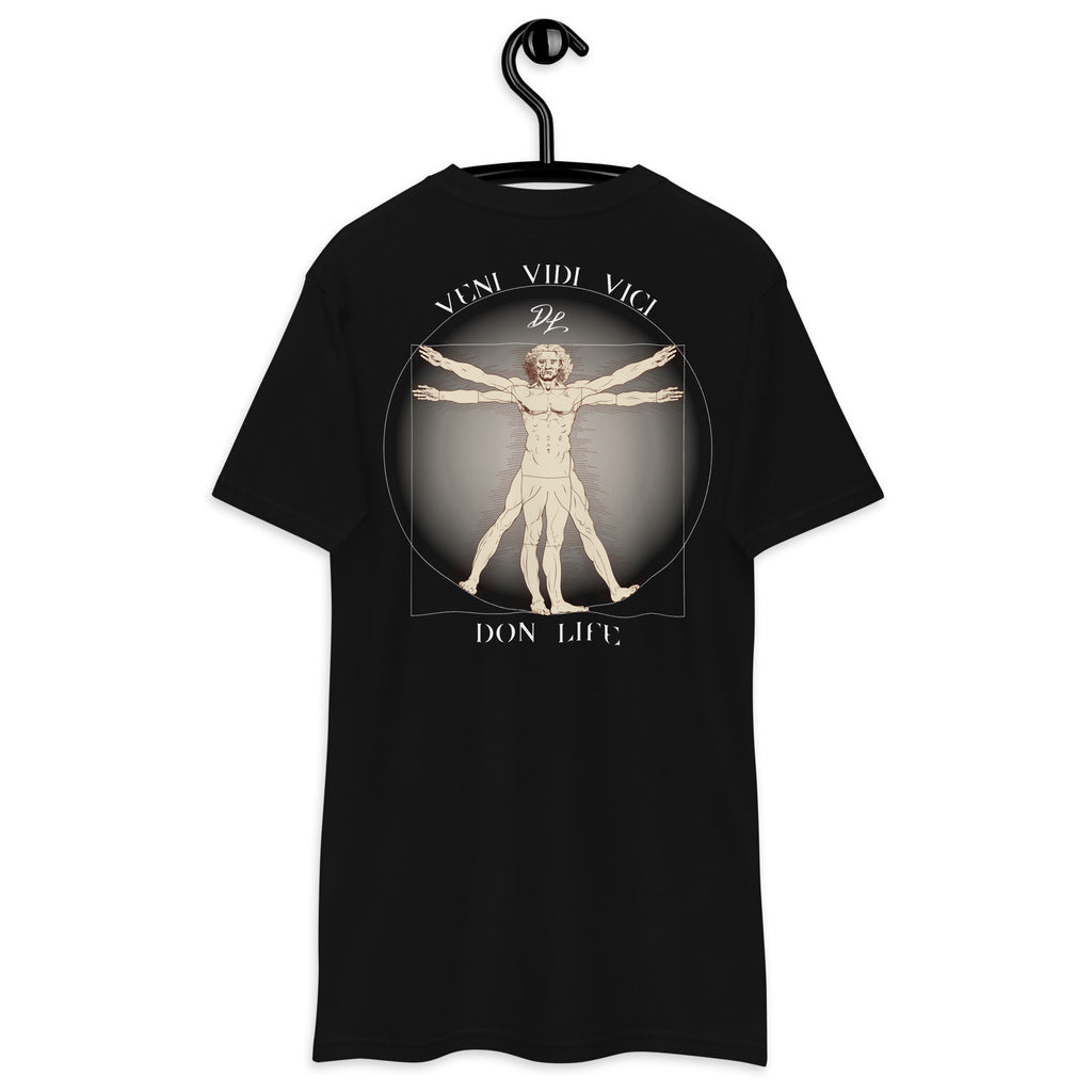 ARETE MEN'S OVERSIZED TEE - BLACK - Don Life Brand